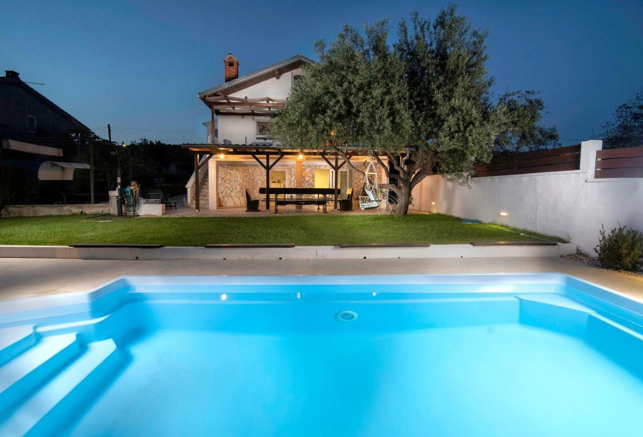 Solymar Villa Posedarje Bagian luar foto